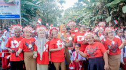Sang Merah Putih Terbesar di Indonesia Berkibar di Puncak Gunung Cycloop, Koops TNI Habema : Gegap Gempita Damai Persatuan dari Tanah Cenderawasih