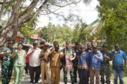 Danrem 181/PVT Bersama Forkopimda Tinjau Hasil TMMD Ke-129, Pastikan Pembangunan di Kampung Sesor Berikan Manfaat Nyata