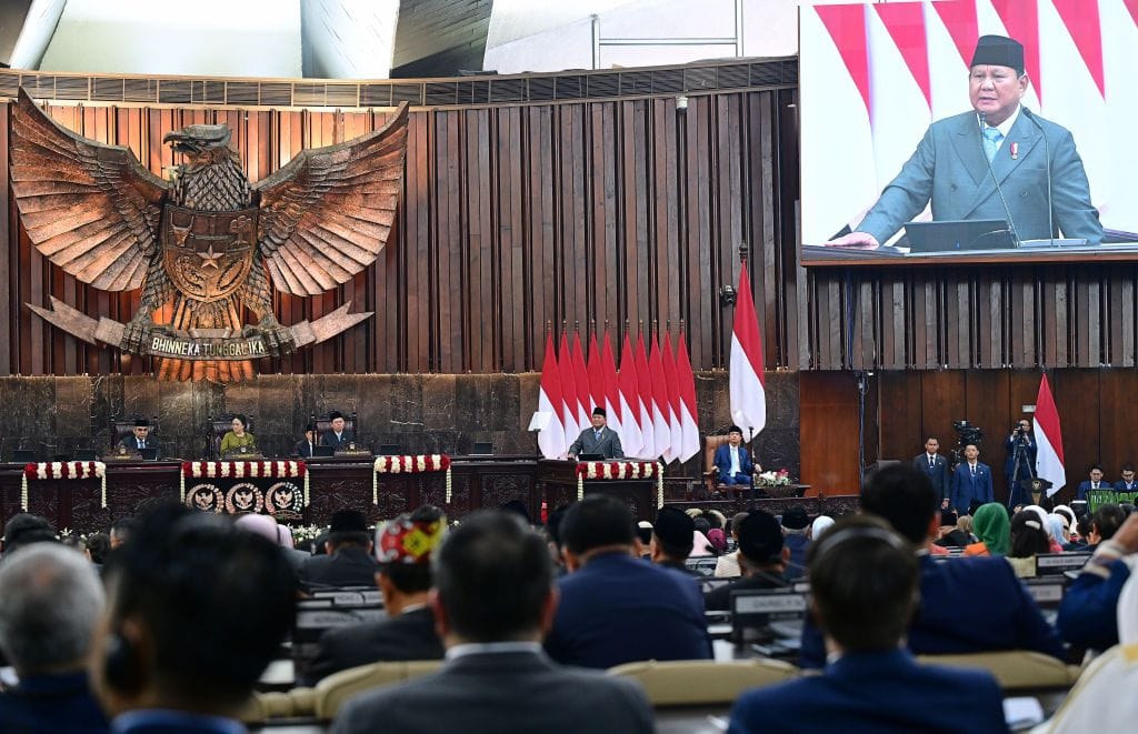 Panglima TNI Hadiri Pidato Kenegaraan Presiden RI pada Sidang Tahunan MPR RI Tahun 2026 Panglima TNI Hadiri Pidato Kenegaraan Presiden RI pada Sidang Tahunan MPR RI Tahun 2026