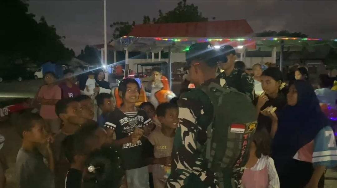 Trauma Healing Korem 161/WS Bangkitkan Keceriaan Anak-Anak Korban Gempa Flores