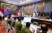 Panglima TNI Dampingi Presiden Prabowo Tinjau Penanganan Karhutla di Riau dan Sumatera Selatan