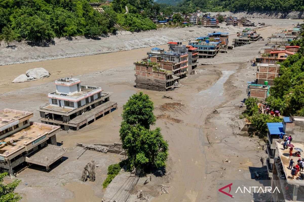 Kerugian Besar Akibat Banjir di Nepal