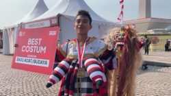 Dika Raih Penghargaan Best Costume di Merdeka Run 2026