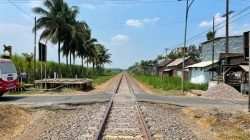 Pembangunan Jalur Perlintasan Langsung untuk Keselamatan Kereta Api di Jember