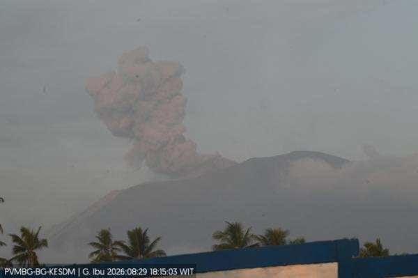 Erupsi Gunung Ibu yang Mengguncang Maluku