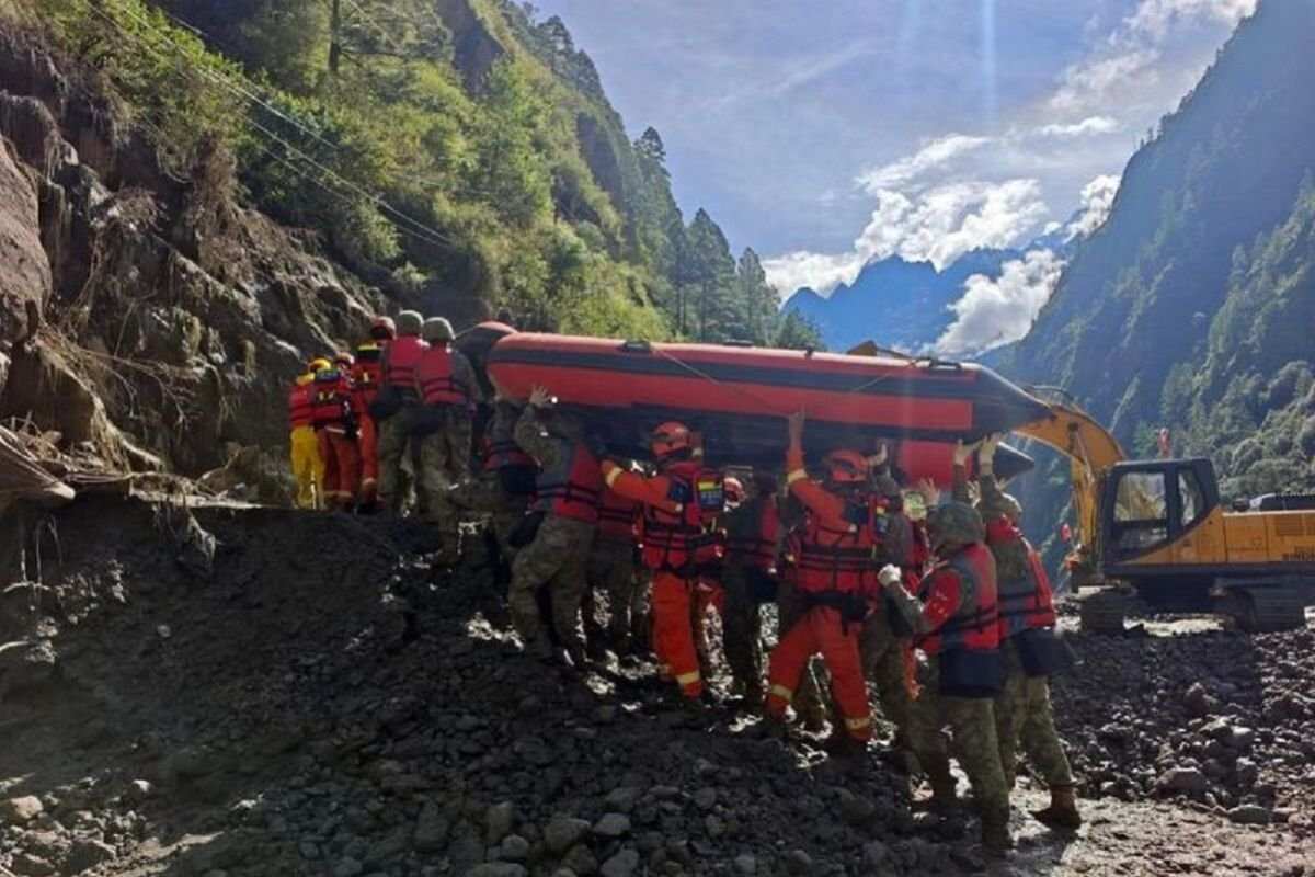 Kerja Sama Darurat China dan Nepal untuk Mengatasi Banjir Bandang Kerja Sama Darurat China dan Nepal untuk Mengatasi Banjir Bandang