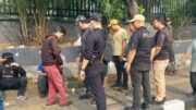 Kegiatan Pemeriksaan Arus Massa Menuju Gedung DPR
