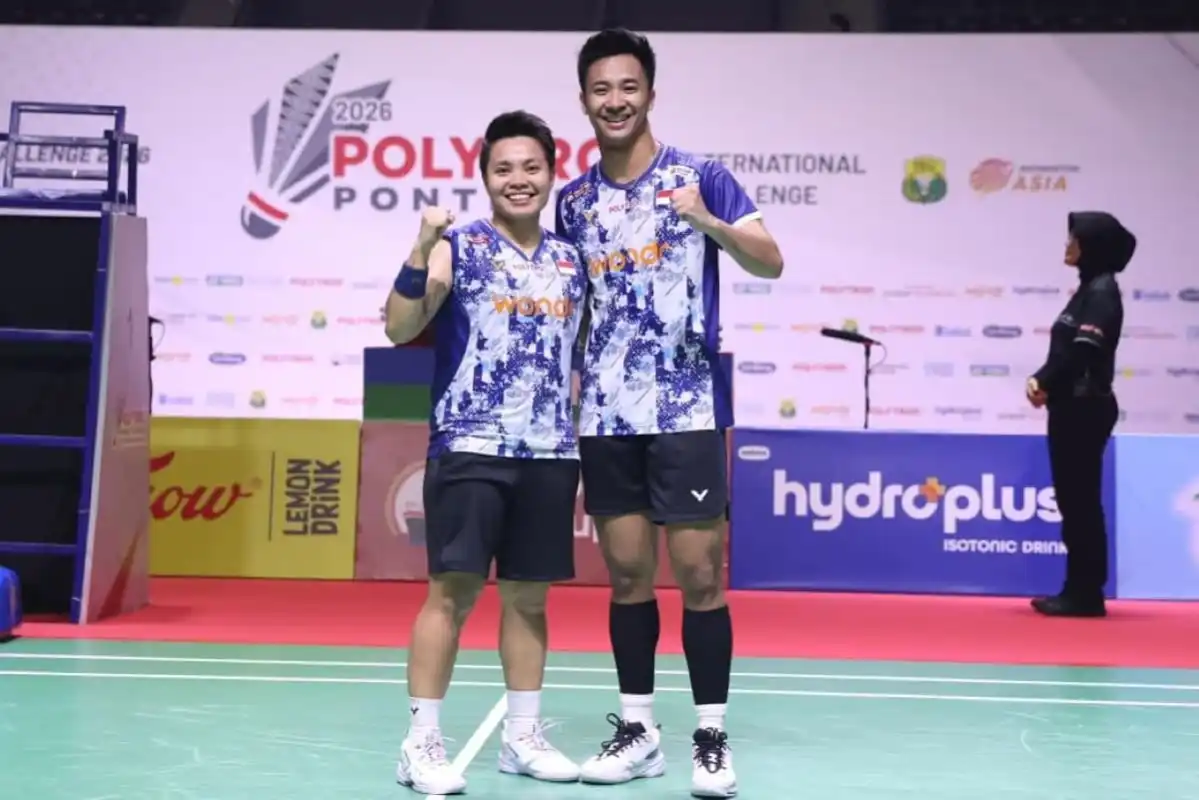 Dejan dan Apriyani Berhasil Melangkah ke Final Pontianak International Challenge 2026