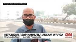 Ancaman Kabut Asap Akibat Karhutla di Kalimantan Tengah