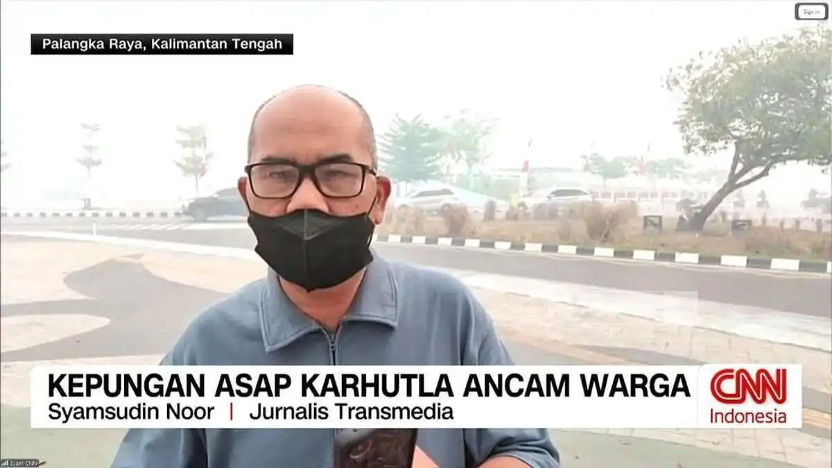 Ancaman Kabut Asap Akibat Karhutla di Kalimantan Tengah