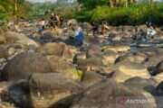 Keindahan Sungai Tinalah di Musim Kemarau