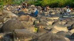 Keindahan Sungai Tinalah di Musim Kemarau Keindahan Sungai Tinalah di Musim Kemarau