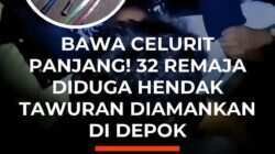 Gagalkan Tawuran, Polisi Amankan 32 Remaja di Depok Gagalkan Tawuran, Polisi Amankan 32 Remaja di Depok