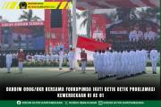 Dandim 0906/Kkr Bersama Forkopimda Ikuti Detik Detik Proklamasi Kemerdekaan RI Ke 81