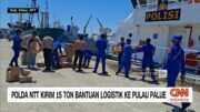 Bantuan Kemanusiaan Polda NTT ke Pulau Palue