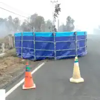 Respons Cepat Diperkuat, Lanud Sjamsudin Noor Siagakan Tangki Portable Untuk Penanganan di Titik Rawan Karhutla