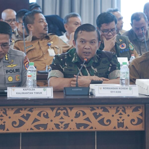 Karhutla Kaltim Jadi Sorotan, Korem 091/ASN dan Komite II DPD RI Satukan Langkah Mitigasi