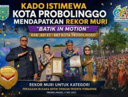 Batik in Motion 2026 Pecahkan Rekor MURI, Dihari Jadi Kota Probolinggo Yang Ke-667