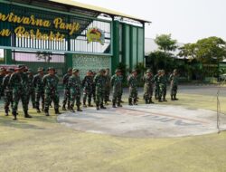 Sinergi Bersama Hadapi Potensi Bencana, Personel Kodim Bojonegoro Segarkan Kemampuan Jinakkan Api