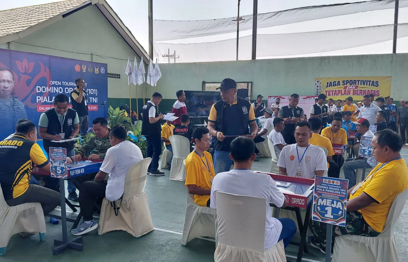 Meriahkan HUT ke- 81 TNI, Kodim Bojonegoro bersama ORADO Gelar Turnamen Domino 101 Piala Panglima TNI Meriahkan HUT ke- 81 TNI, Kodim Bojonegoro bersama ORADO Gelar Turnamen Domino 101 Piala Panglima TNI