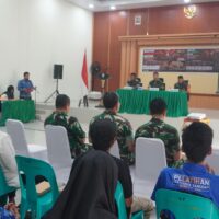 Tim Penyuluh Mabes TNI Sosialisasikan Pencegahan Karhutla kepada Tokoh Masyarakat dan Tokoh Agama di Samarinda