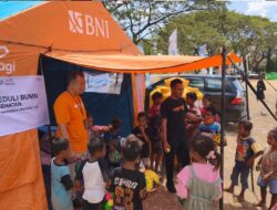 Posko BNI Berbagi untuk Korban Gempa NTT di Mbai