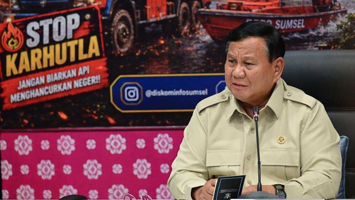Tindakan Penanganan Kebakaran Hutan oleh Prabowo