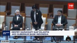 Destry Damayanti Dilantik Sebagai Gubernur Bank Indonesia Destry Damayanti Dilantik Sebagai Gubernur Bank Indonesia