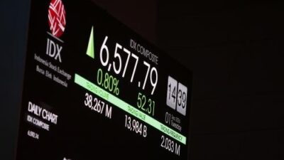 Indeks Harga Saham Gabungan Menguat di Awal Perdagangan Indeks Harga Saham Gabungan Menguat di Awal Perdagangan