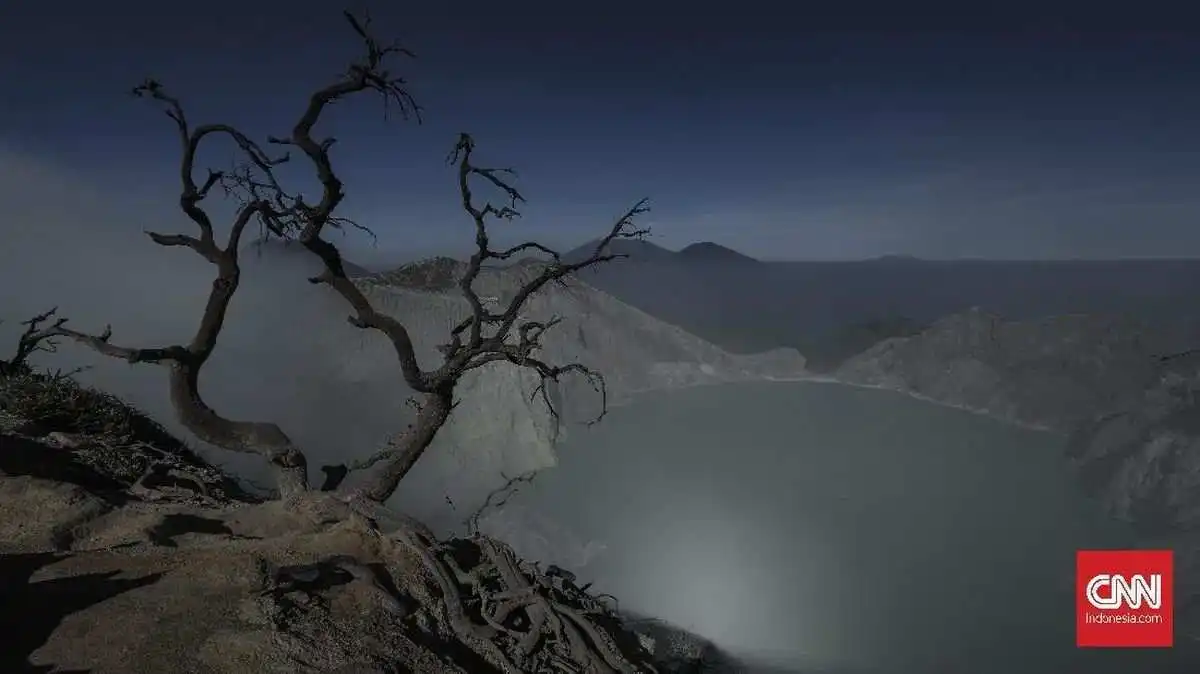 Kebakaran Hutan Mengancam Taman Wisata Alam Kawah Ijen