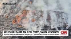 Kebakaran TPA Putri Cempo di Solo: Warga Terpaksa Mengungsi
