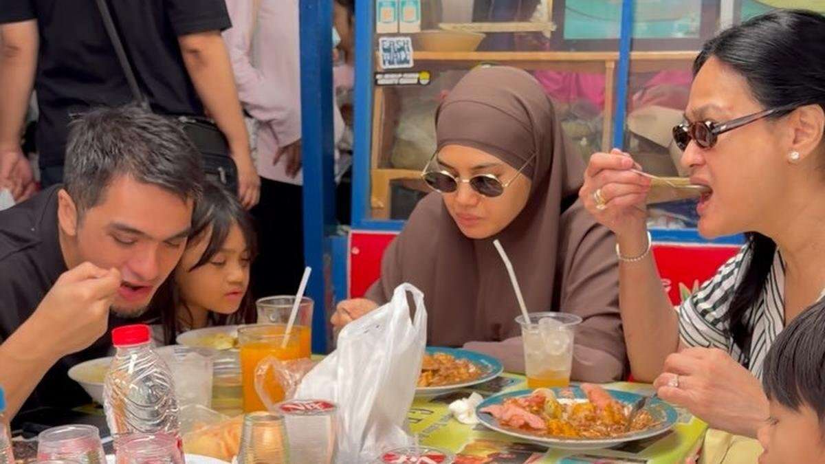 Momen Kebersamaan Donna Harun dan Ricky Harun di Bandung