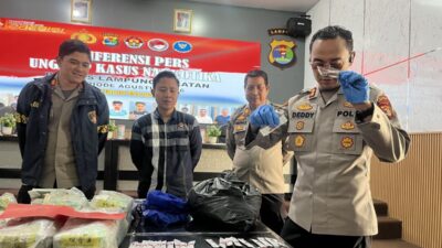 Penggagalan Peredaran Kartrid Etomidate di Lampung Selatan