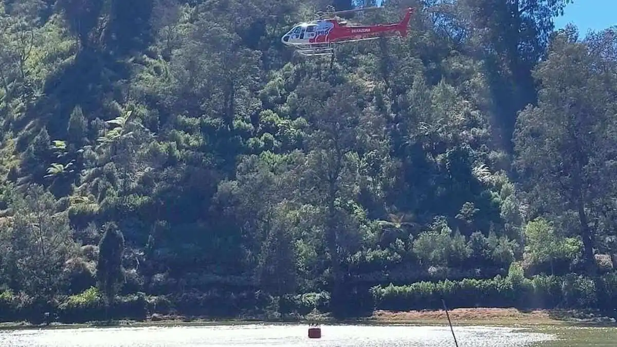 Kendala dalam Upaya Water Bombing Karhutla Semeru