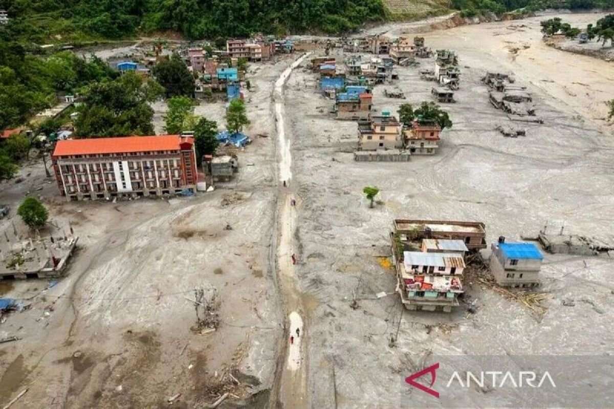 Korban Bencana Banjir Nepal Meningkat Signifikan