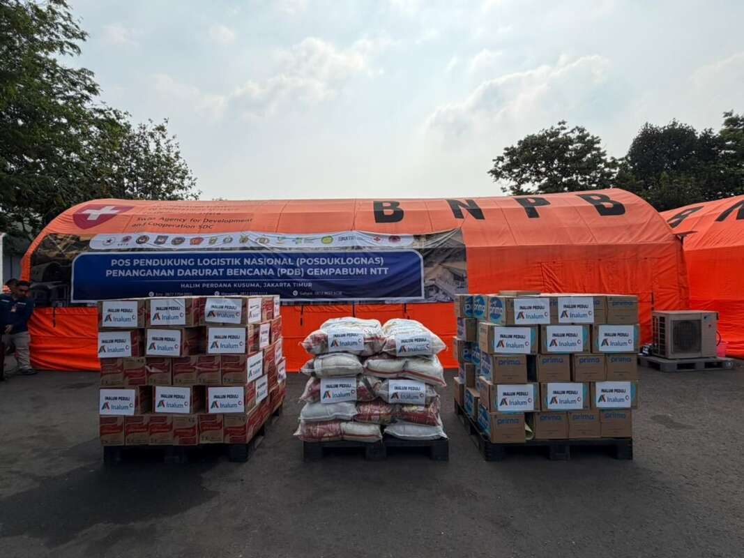 Bantuan Mendukung Pemulihan Masyarakat Pascagempa di NTT