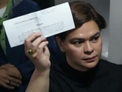 Sara Duterte Bayar Jaminan Agar Tak Ditahan Setelah Ancaman Terhadap Presiden Marcos