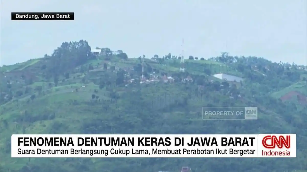 Fenomena Dentuman Keras di Jawa Barat
