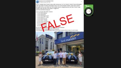 Waspadai Hoaks Undian Berhadiah dari Bank