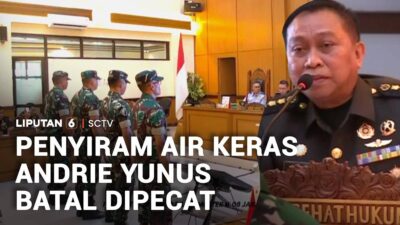 Keputusan Pengadilan Militer tentang Andrie Yunus
