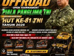 Indonesia Menyambut Offroad Open Tournament Piala Panglima TNI
