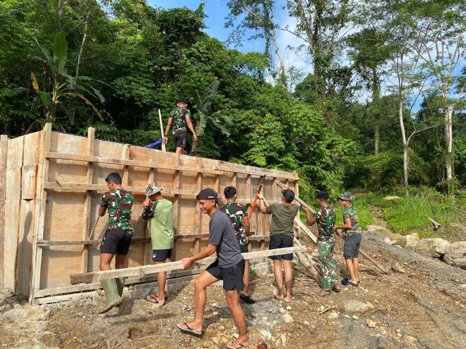 Pembangunan Jembatan Modular di Lolomoyo, Gunungsitoli