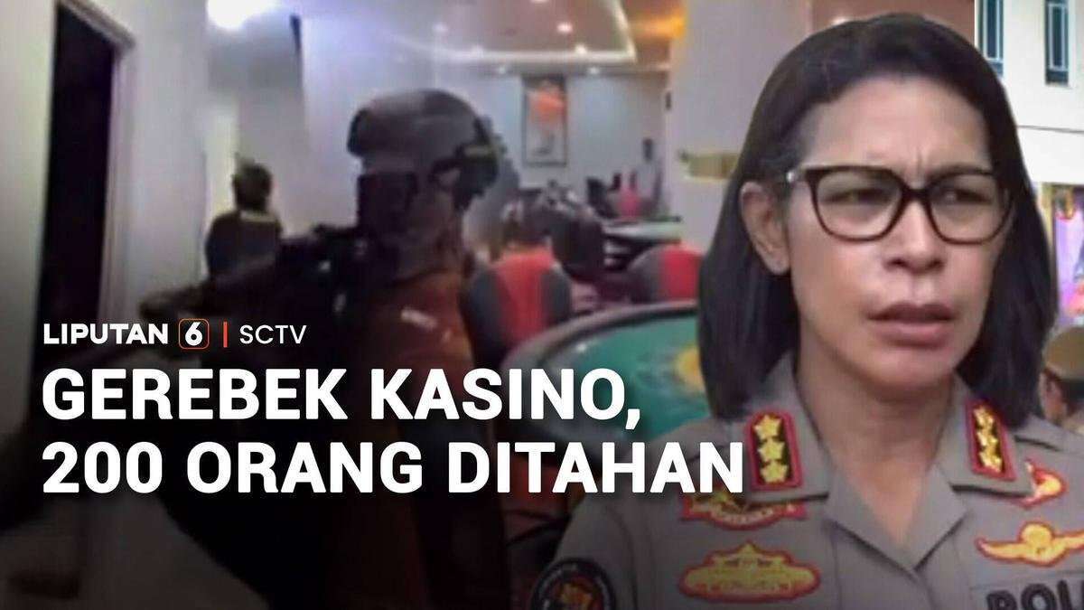 Polisi Gerebek Kasino di Batam, 200 Orang Ditahan