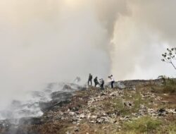 Kebakaran Meluas di TPA Galuga, Kabupaten Bogor