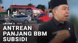 Antrean Panjang BBM Bersubsidi di Jember