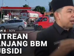 Antrean Panjang BBM Bersubsidi di Jember