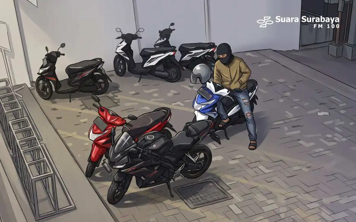 Laporan Kehilangan Sepeda Motor di Surabaya