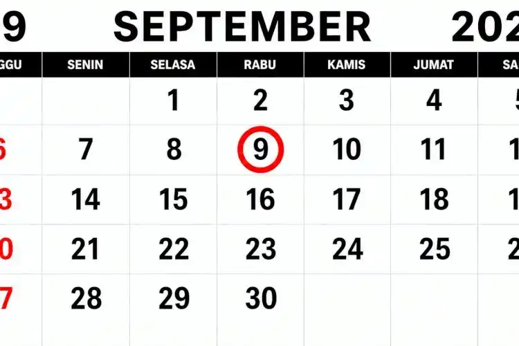 Tanggal Penuh Makna: 9 September dalam Berbagai Peringatan