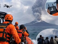 Lima Jurnalis Hilang Saat Liput Erupsi Anak Krakatau