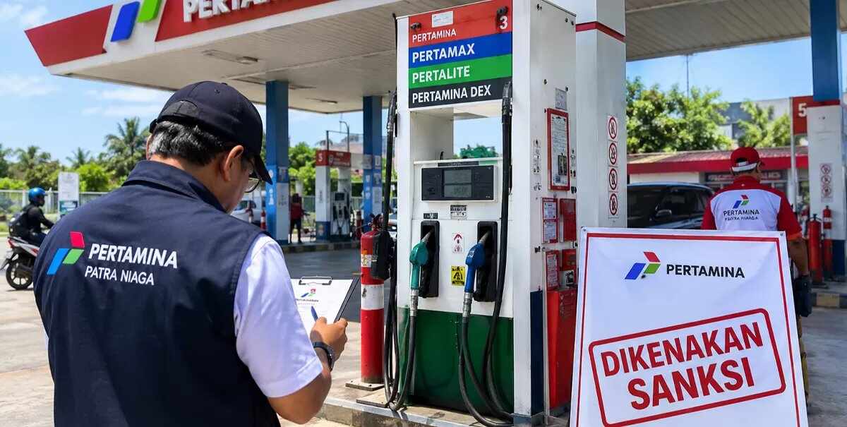 Sanksi Pertamina kepada 139 SPBU di Bali, NTB, dan NTT